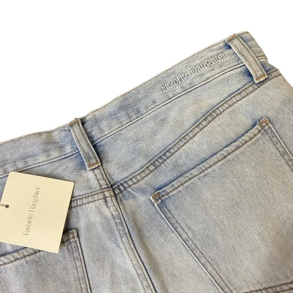 Favorite Daughter Jeans Women The Tommy Boyfriend Mid Rise Distress Size 31 New - Picture 6 of 14